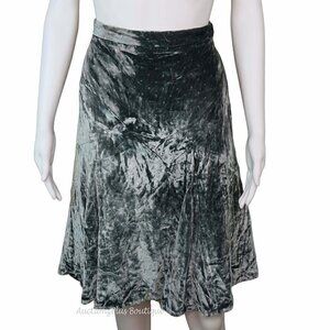 Marc Jacobs Velvet Gored Hem Polka Dot Skirt